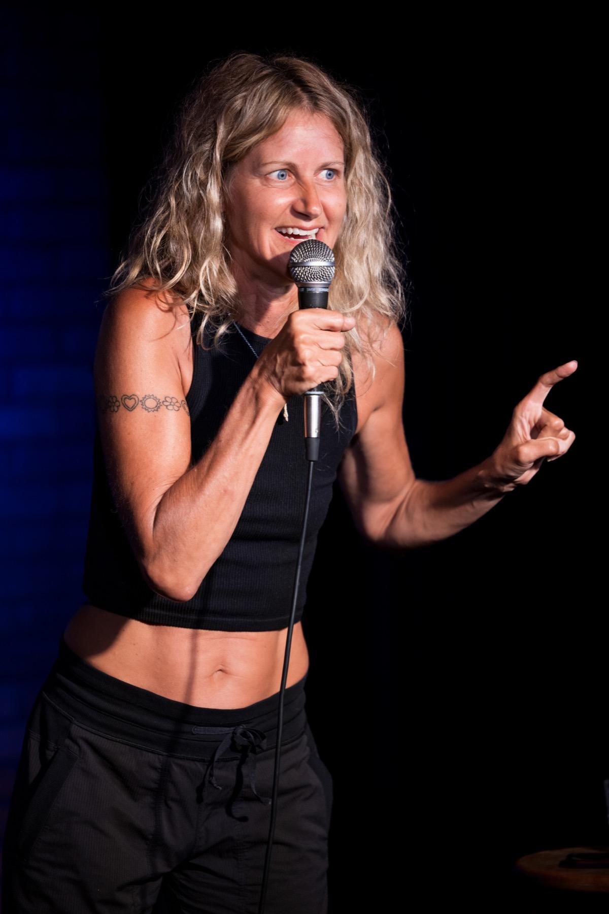 Lianne Mauladin performing live on stage